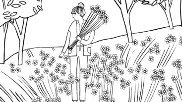 yelena bryksenkova coloring page nature